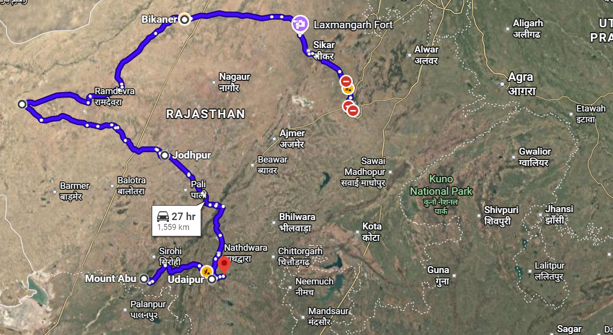 Tour Map